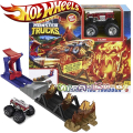 Hot Wheels Monster Truck - Игрален комплект "Sabretooth Slowdown" GYL10 Асорти